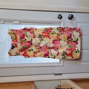 AGB Floral Sleeveless Dress